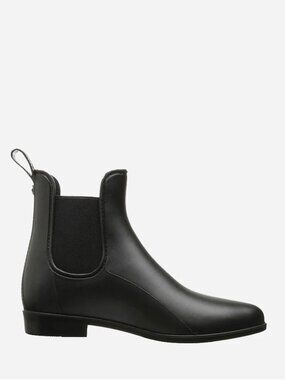 Sam Edelman | Tinsley Short Rubber Rain Boots Black Classic Matte | Size 8